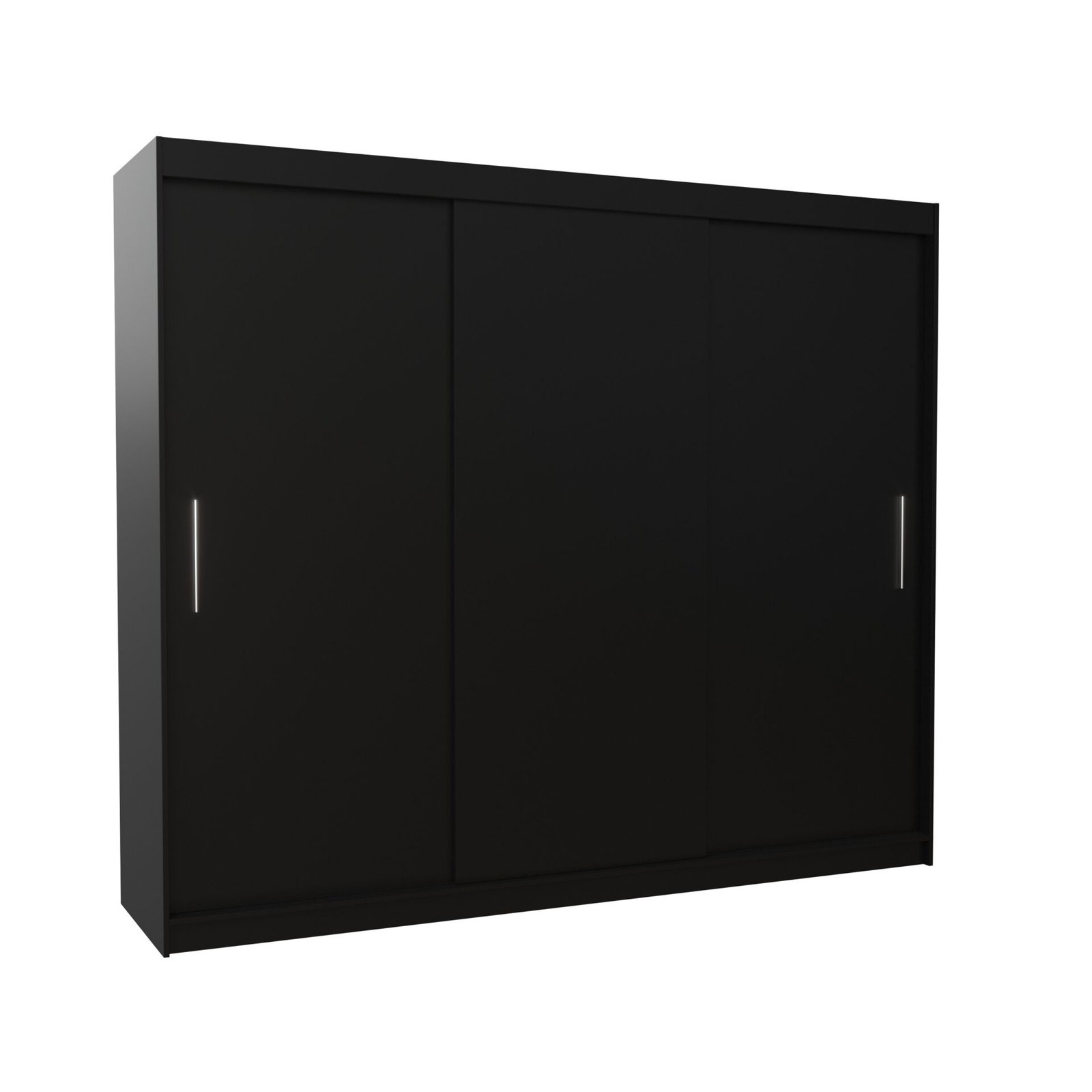Sliding wardrobe ANTOS 250 black ADRK