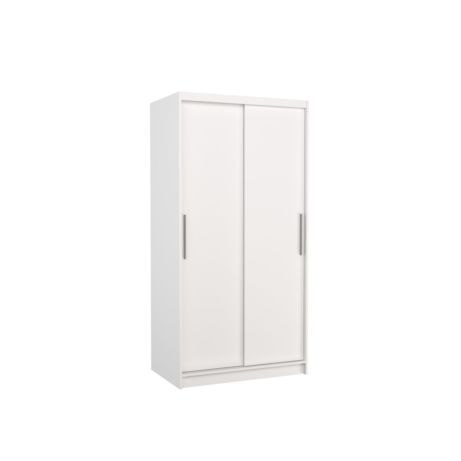 ASTEN 100 sliding wardrobe with sliding doors, white, ADRK