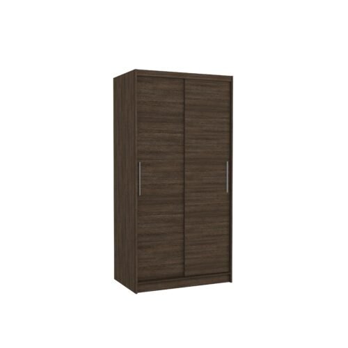 ASTEN 100 sliding wardrobe with chocolate finish, ADRK