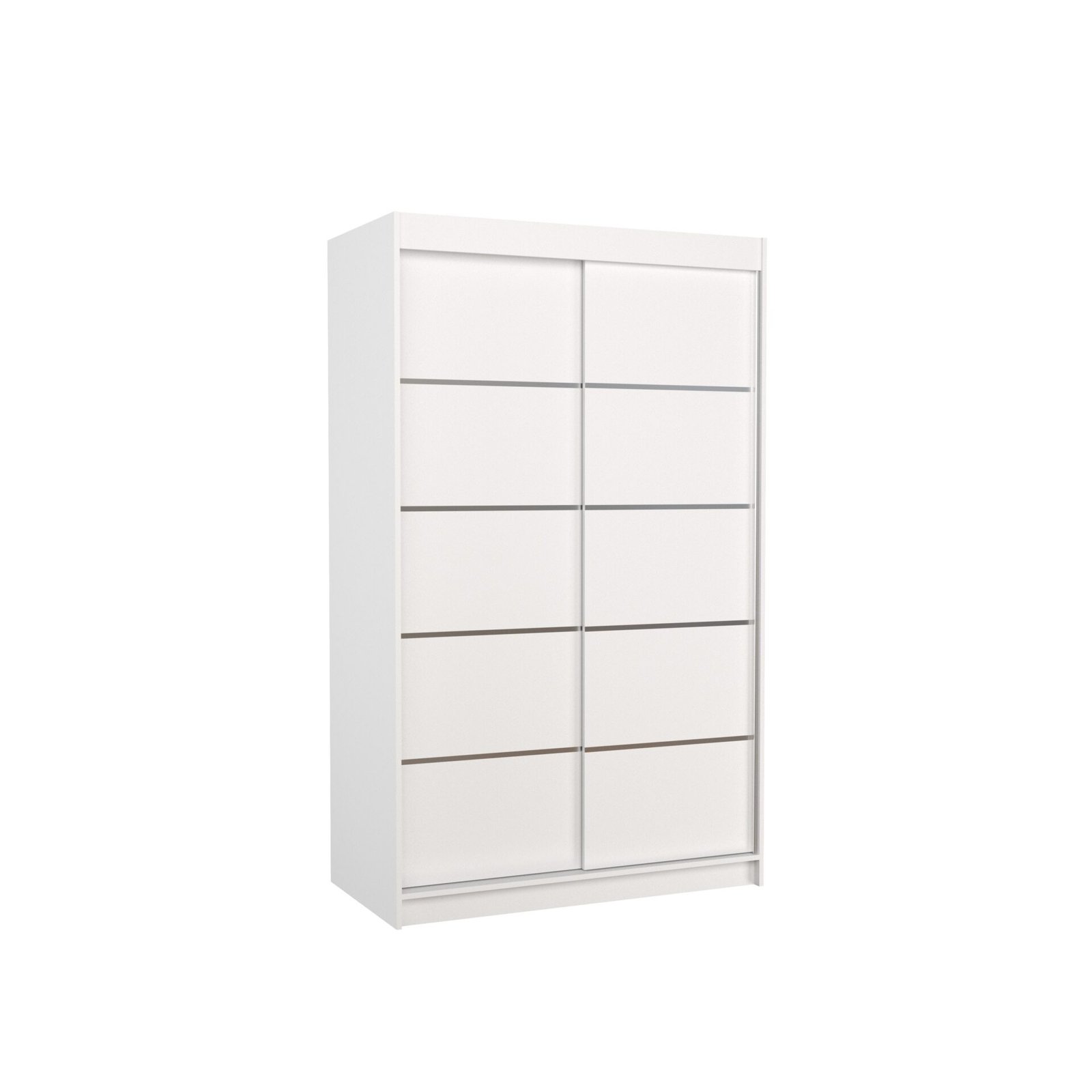 Sliding wardrobe BENISSO 120 White ADRK