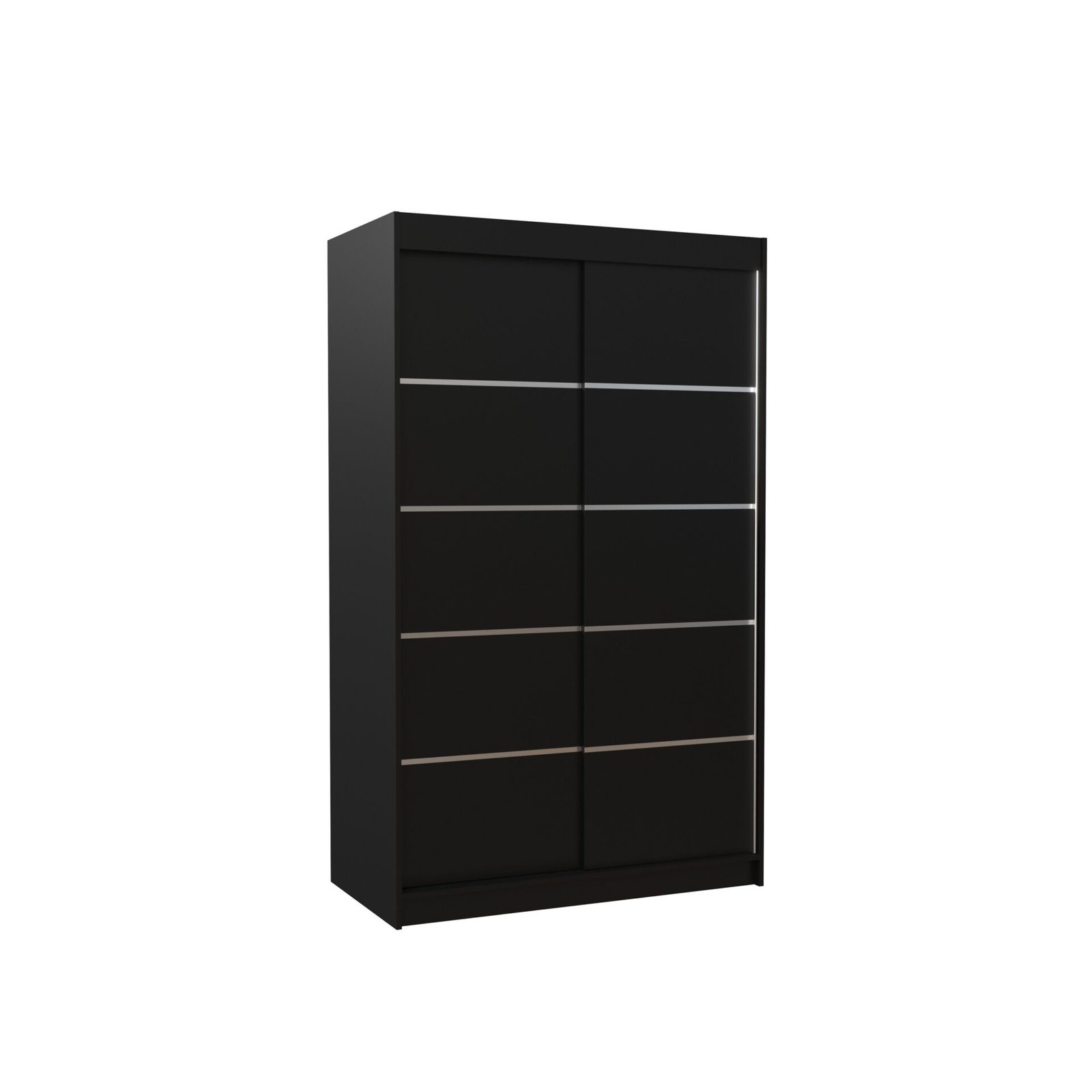 BENISSO 120 black ADRK sliding wardrobe