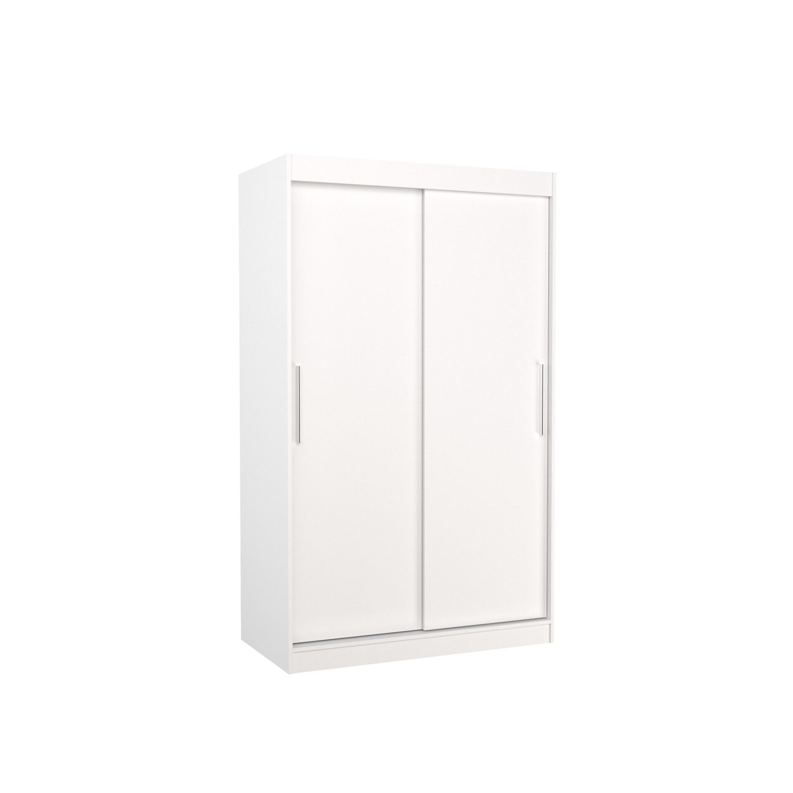 COLLIN 120 sliding wardrobe, white, ADRK