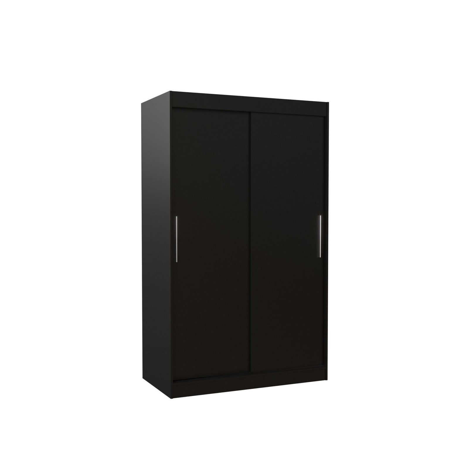 COLLIN 120 Sliding wardrobe, black, ADRK