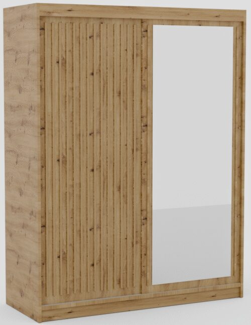 Delia 160 Artisan ADRK sliding wardrobe