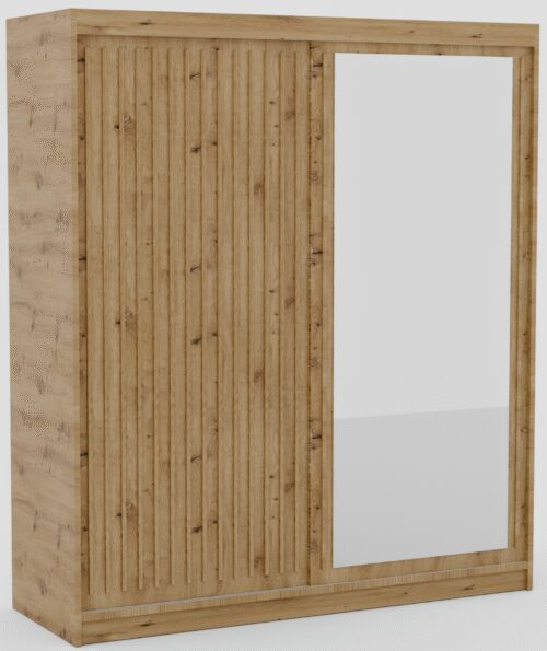 Delia 180 Artisan ADRK sliding wardrobe