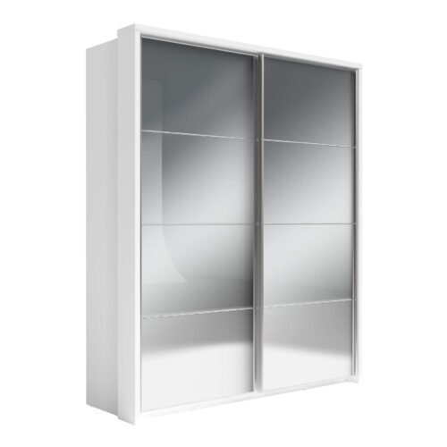 ARTI AR-17 white two-door sliding wardrobe
