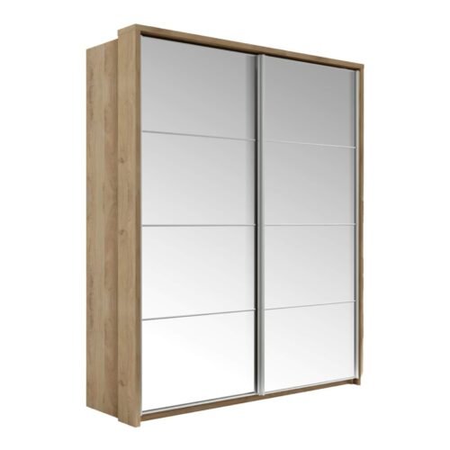 ARTI AR-17 two-door sliding wardrobe, Shetland oak