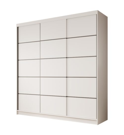 Greta 200 sliding wardrobe, white, ADRK