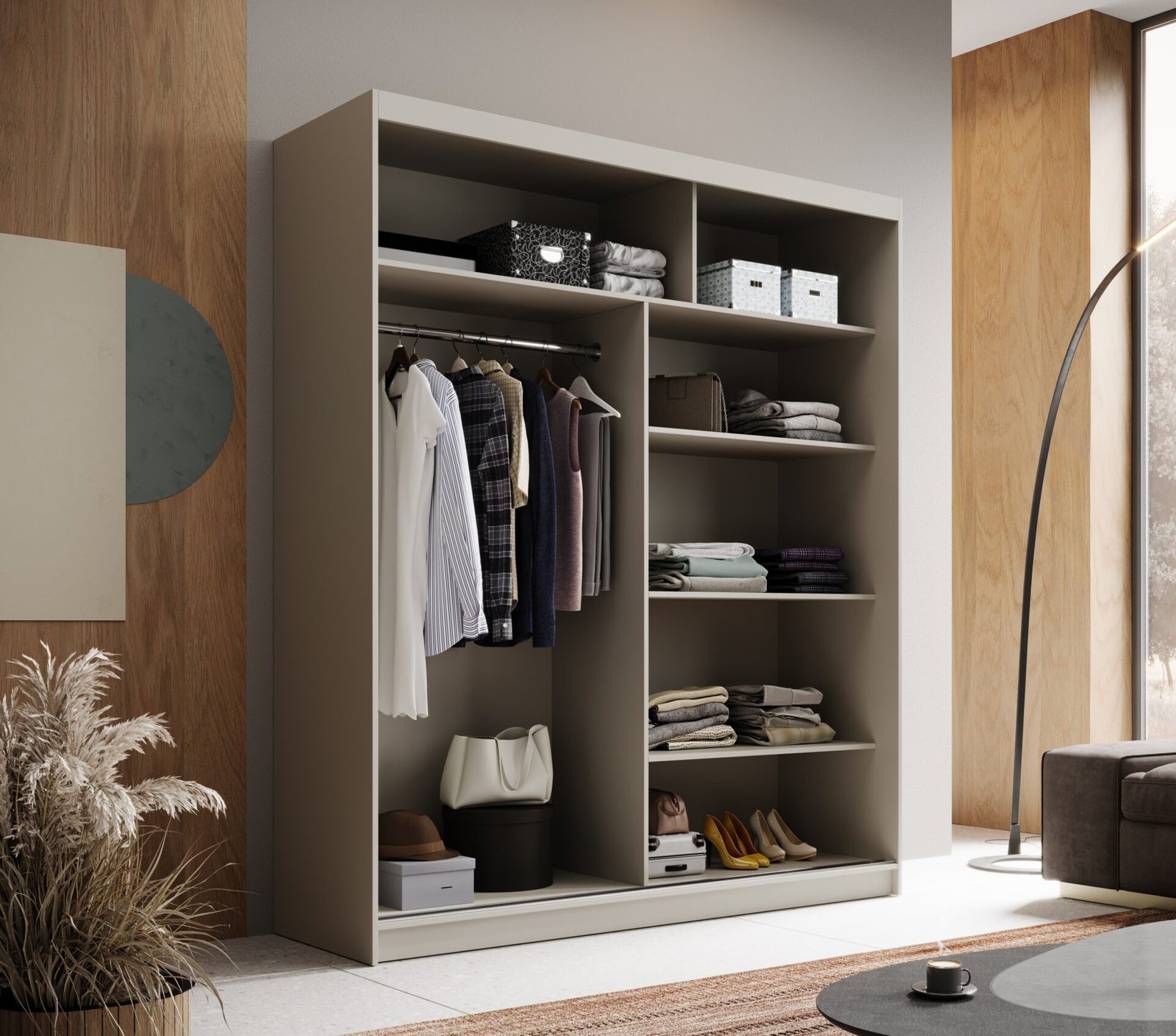 Hannah 180 Cashmere sliding wardrobe ADRK - Image 3