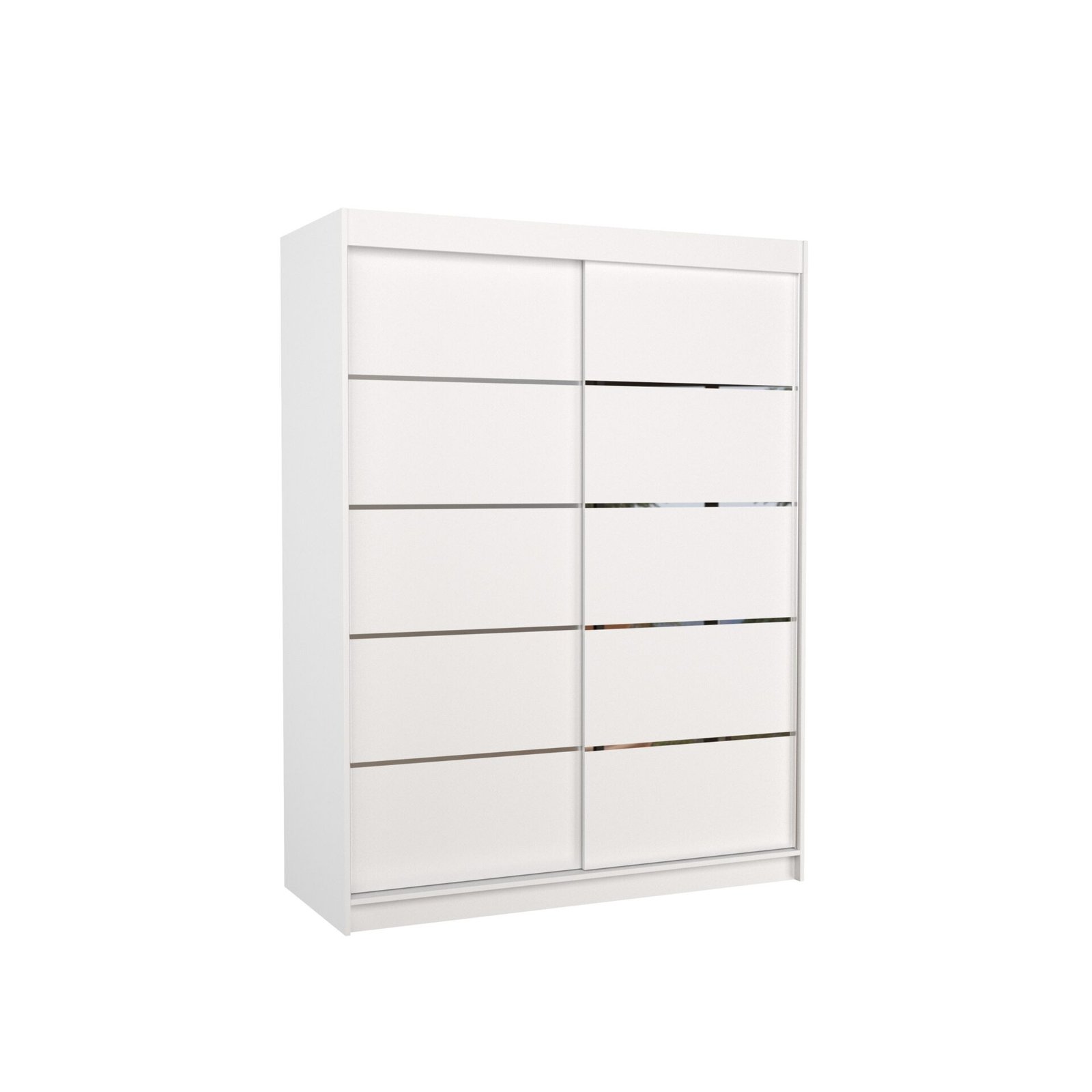 Sliding wardrobe LUFT 150 White ADRK