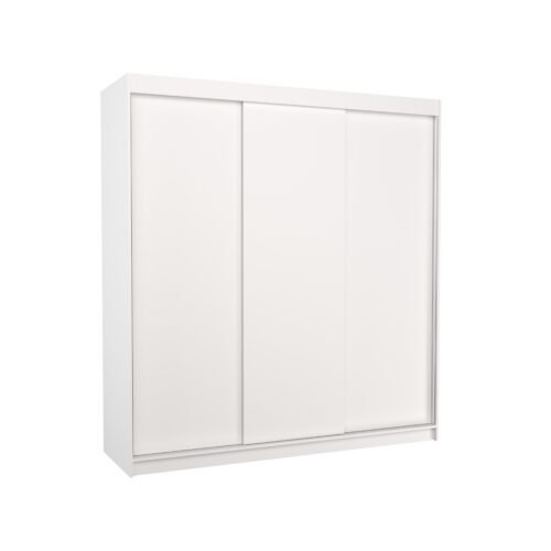 MEGAN 200 sliding wardrobe, white, ADRK