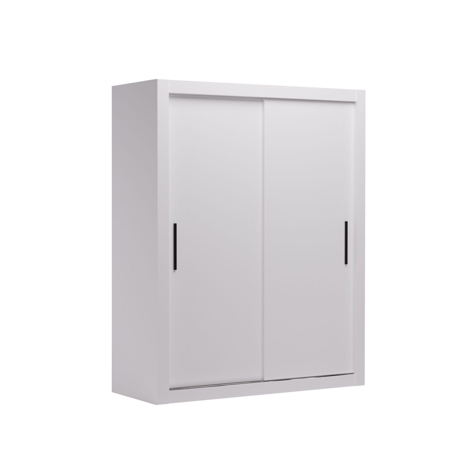 Sliding wardrobe MODI 160 white/black ADRK