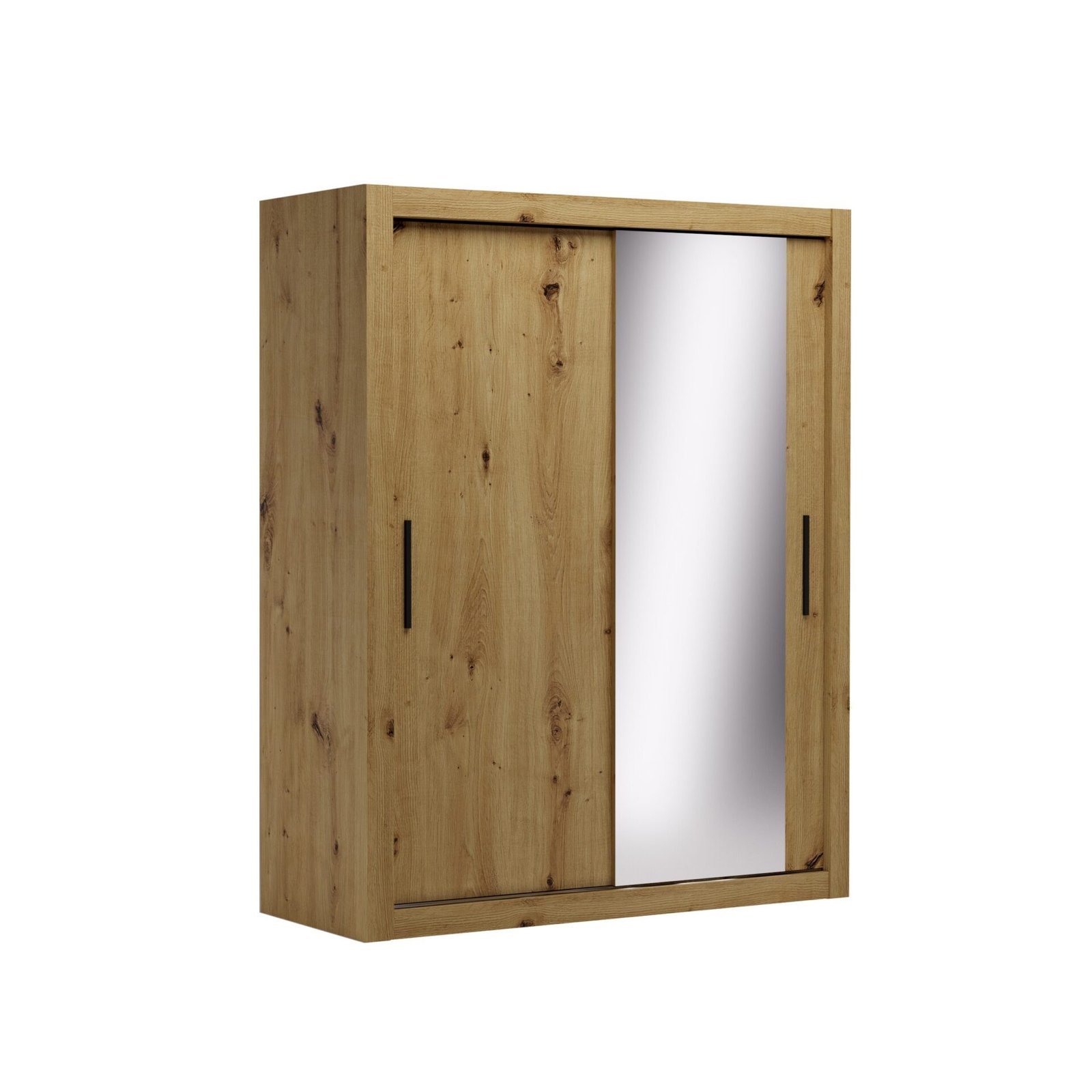 Sliding wardrobe MODI-M 160 Artisan/Black ADRK