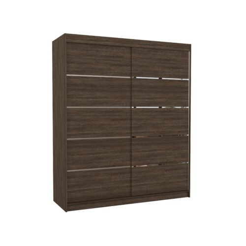 SPECTRA 180 Sliding wardrobe Chocolate ADRK