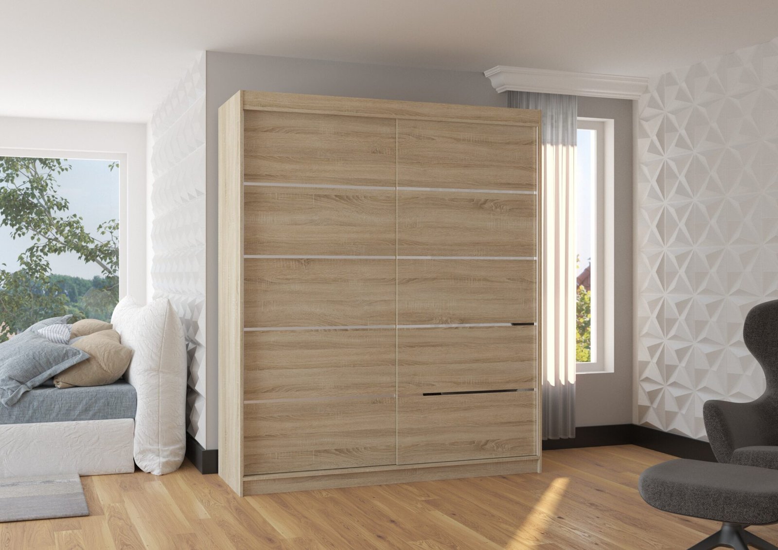 SPECTRA 180 Sonoma ADRK sliding wardrobe - Image 3