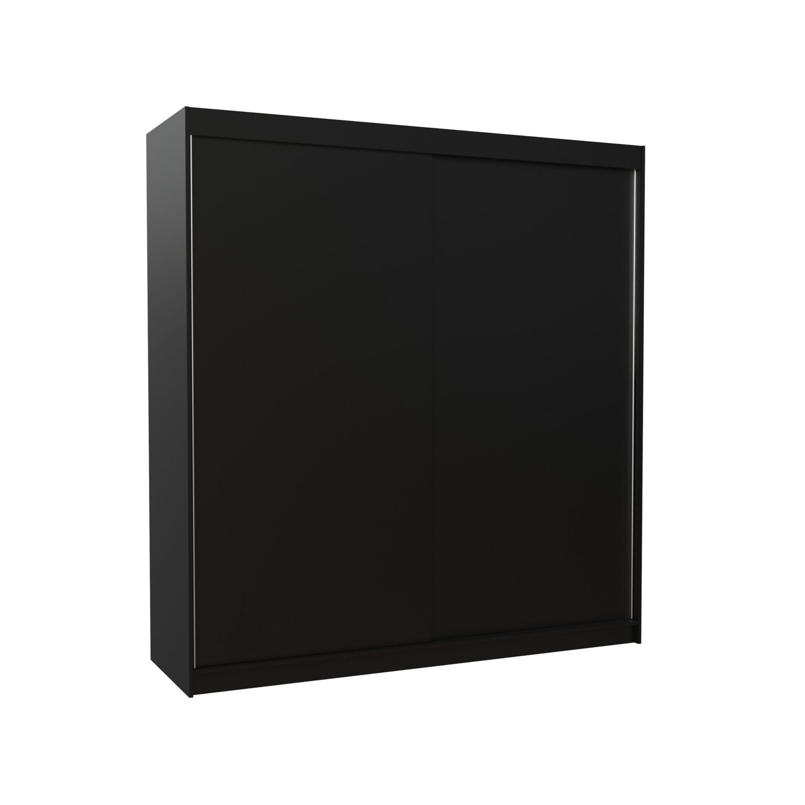 TERECIA 200 sliding wardrobe, black, ADRK