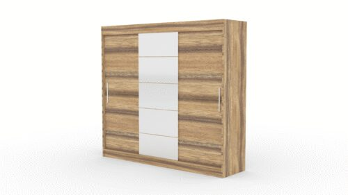 Sliding wardrobe with mirror ERWIN 235 Murano ADRK