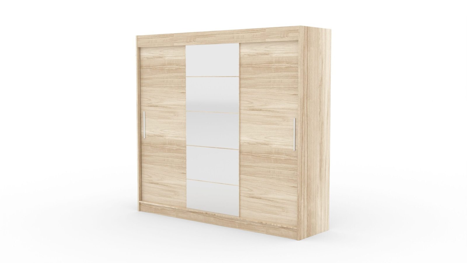 Sliding wardrobe with mirror ERWIN 235 Sonoma ADRK
