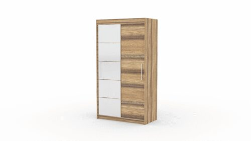 Sliding wardrobe with mirror ESTI 120 Murano ADRK