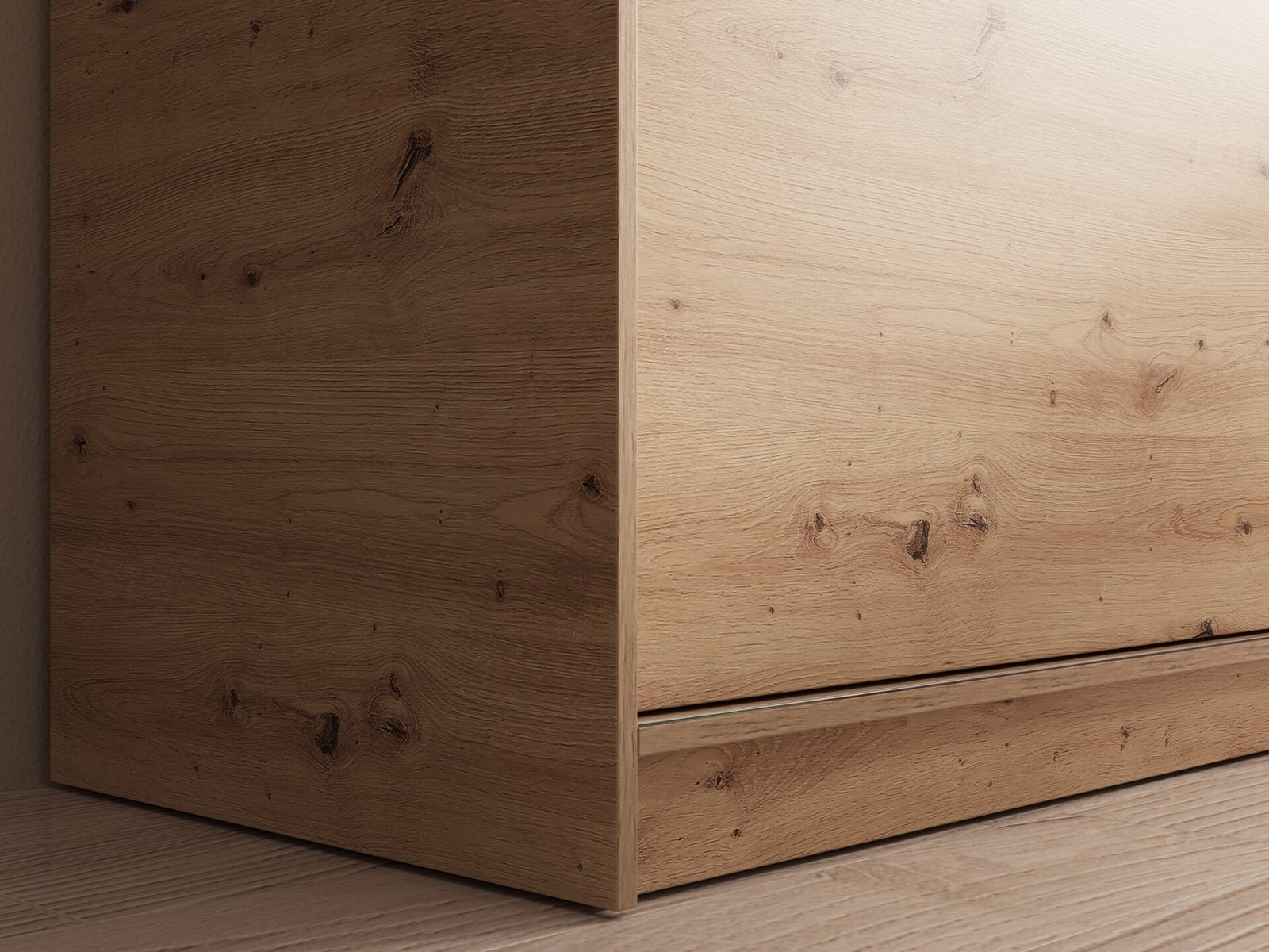 Hailey 180 Artisan ADRK sliding wardrobe with mirror - Image 3
