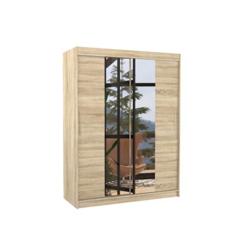 INESS 150 Sonoma ADRK sliding wardrobe with mirror