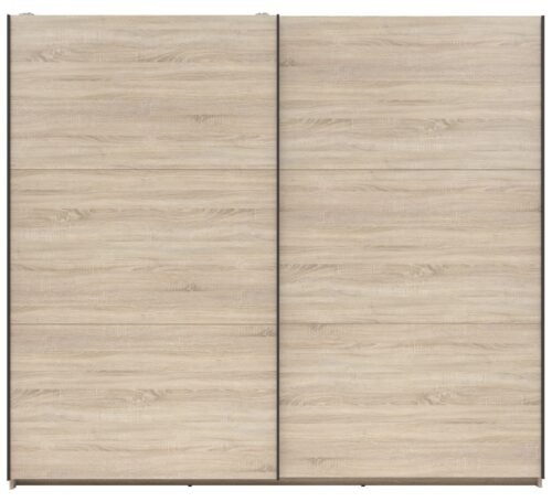 TETRIX wardrobe with sliding doors, 220 cm, Sonoma oak