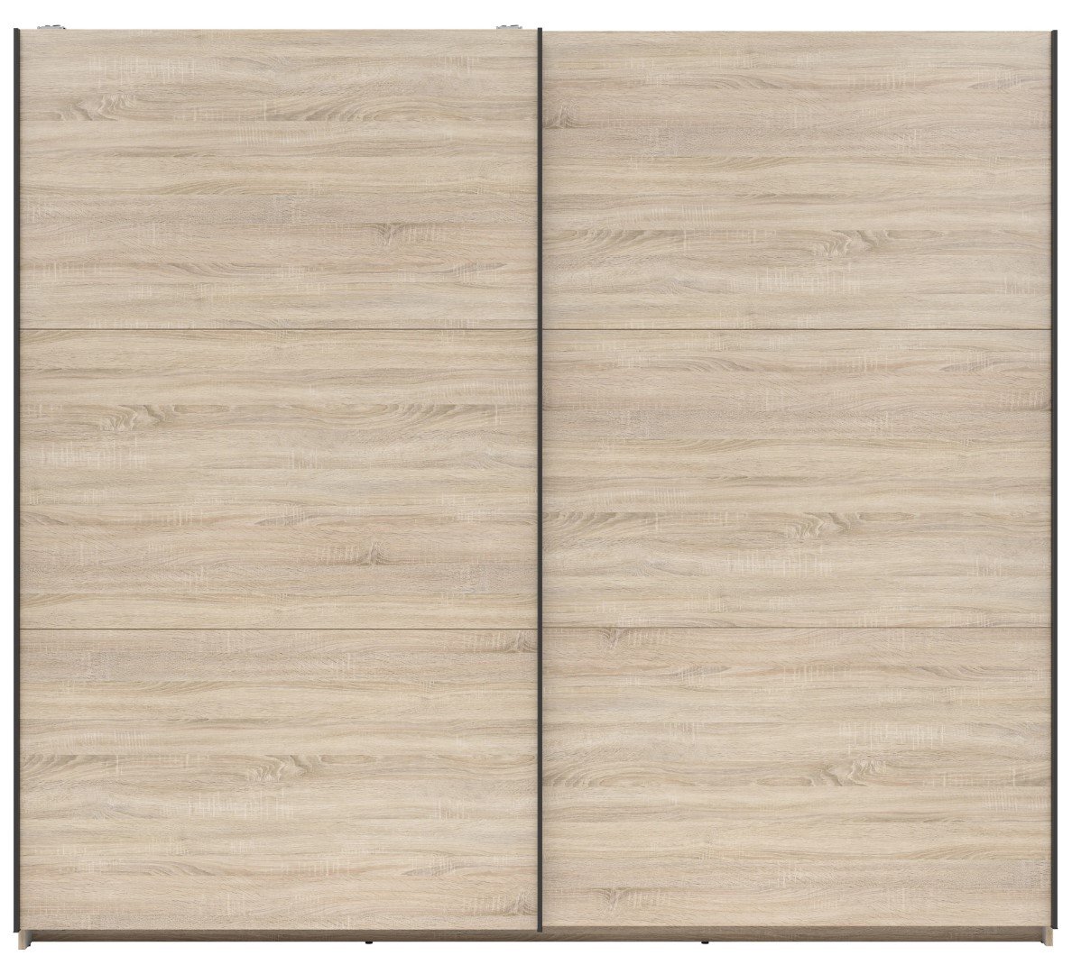 TETRIX wardrobe with sliding doors, 220 cm, Sonoma oak