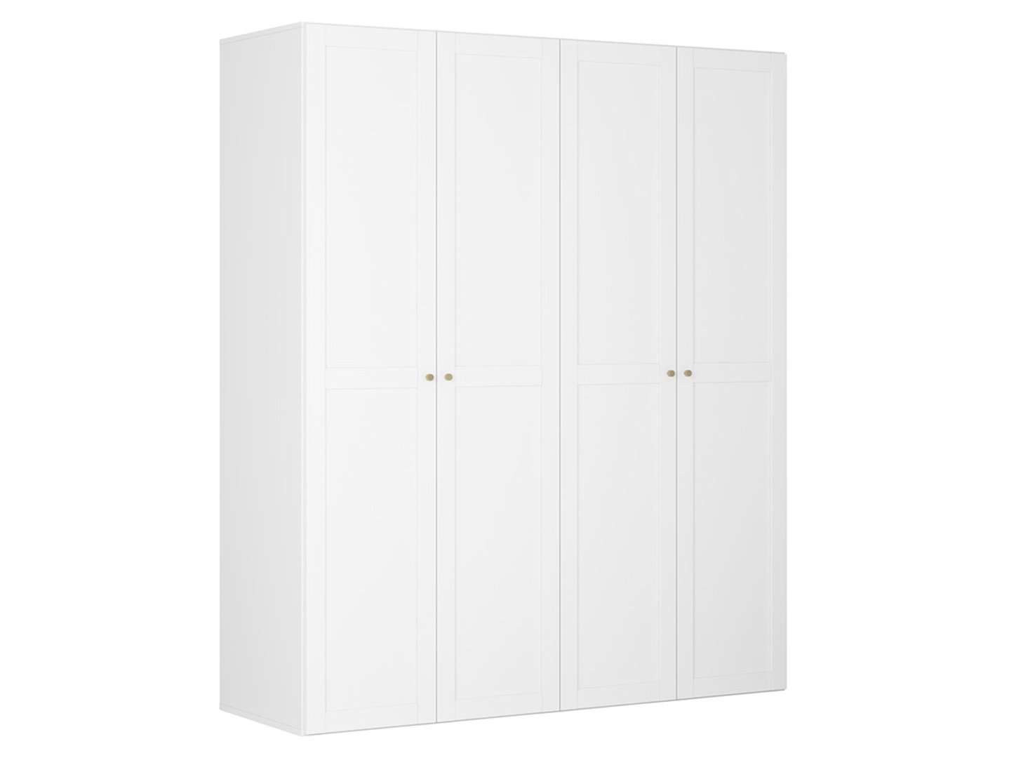 FLEX four-door wardrobe, 200 cm, white