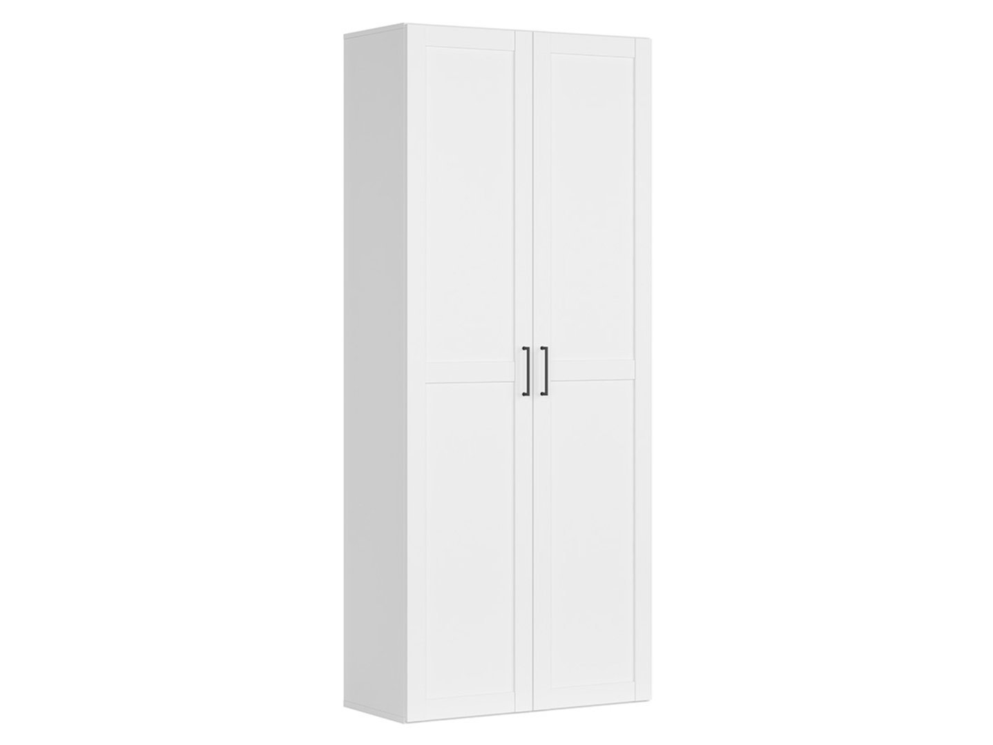 FLEX two-door wardrobe, 100 cm, white