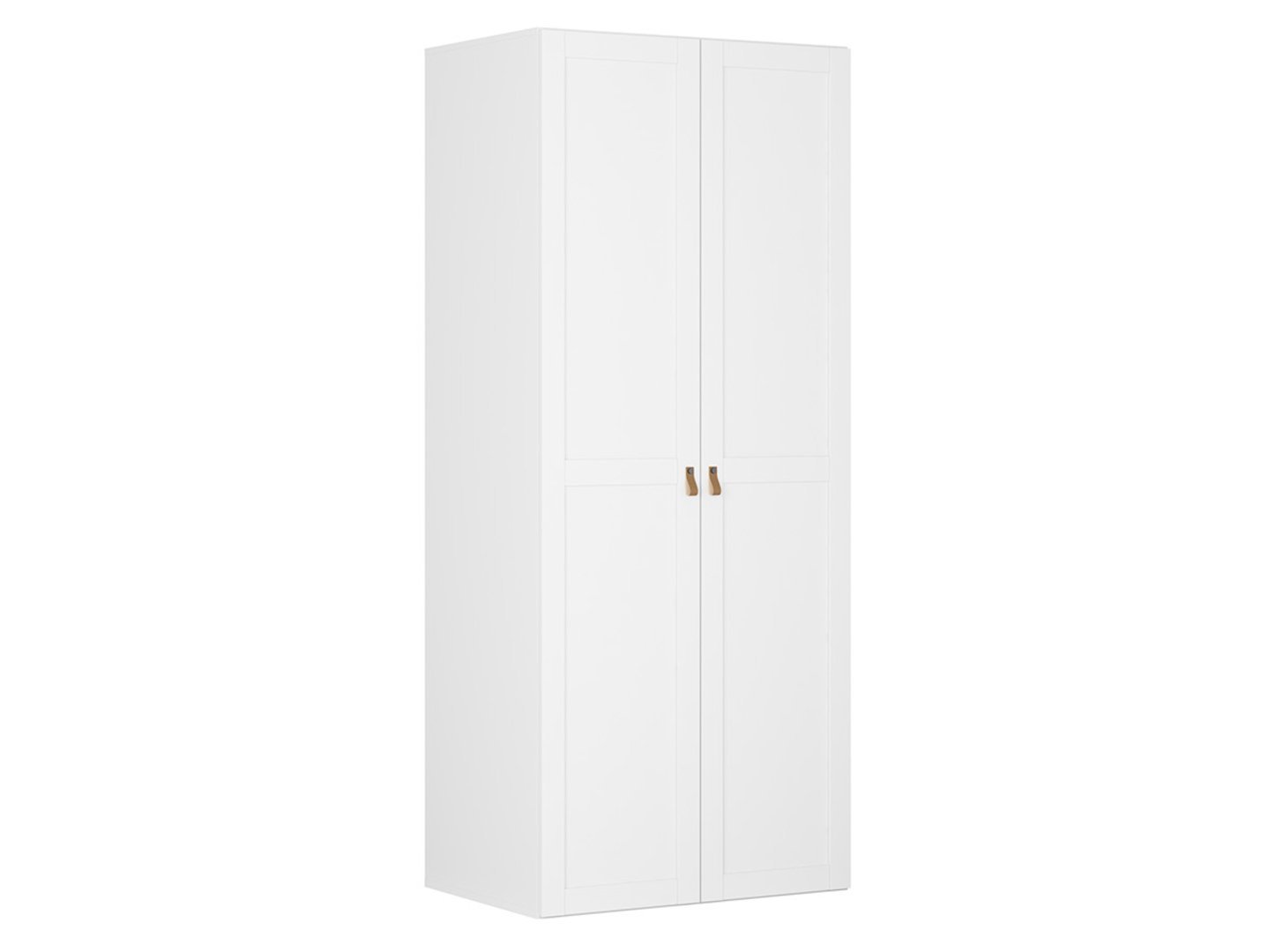 FLEX two-door wardrobe, 100 cm, white
