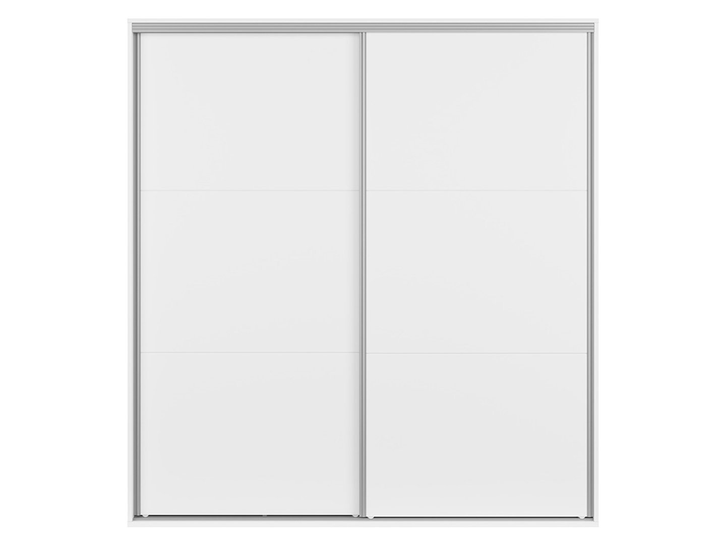 FLEX wardrobe with sliding doors, 200 cm, white