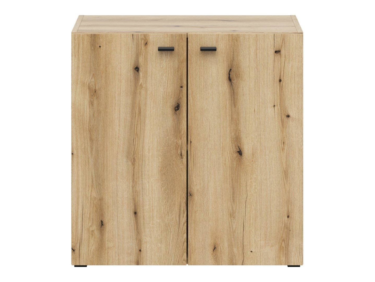 Two-door cabinet "System 64" with oak imitation - Image 6