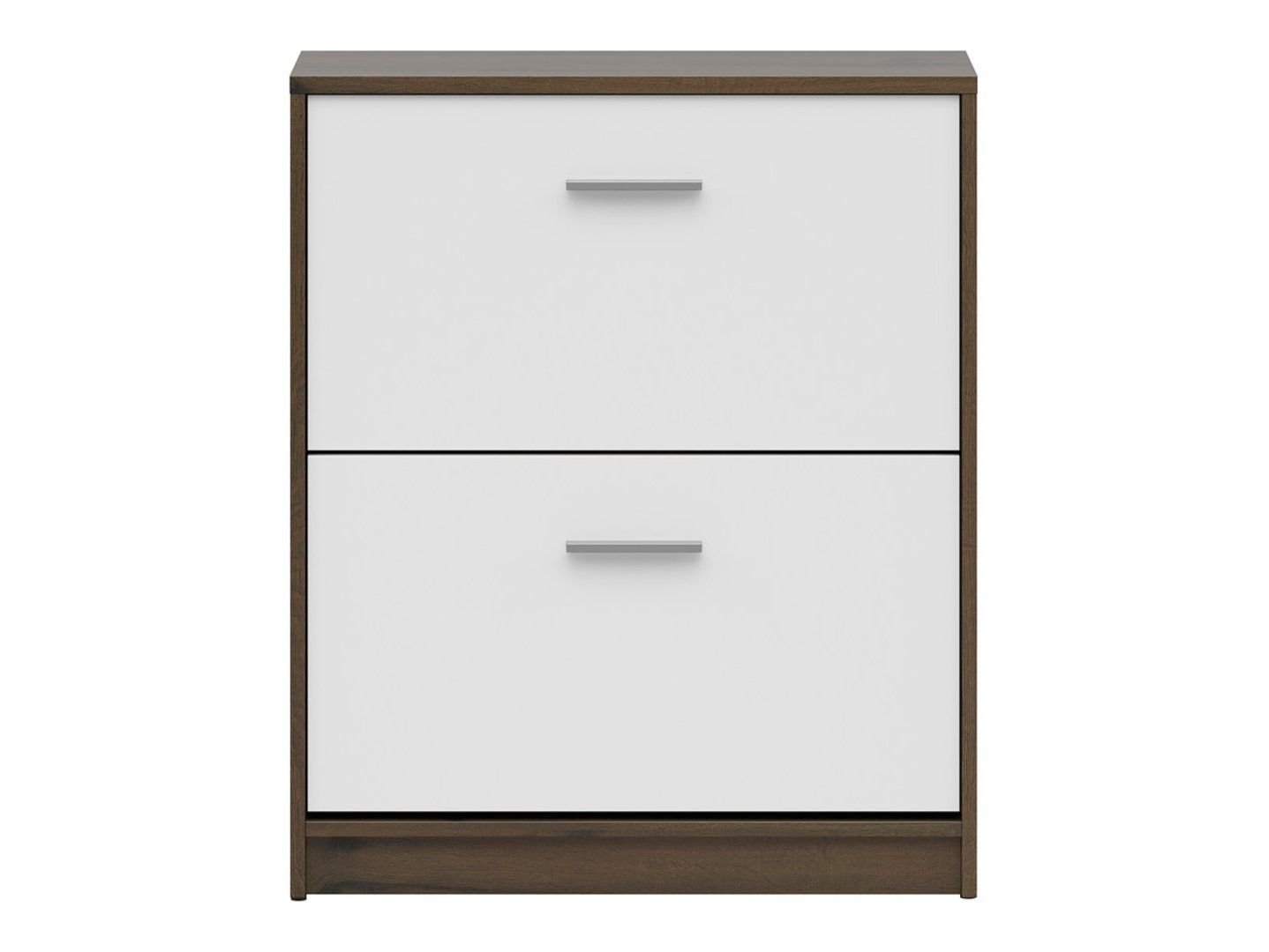 NEPO PLUS shoe cabinet 70 cm, noble oak/white - Image 3