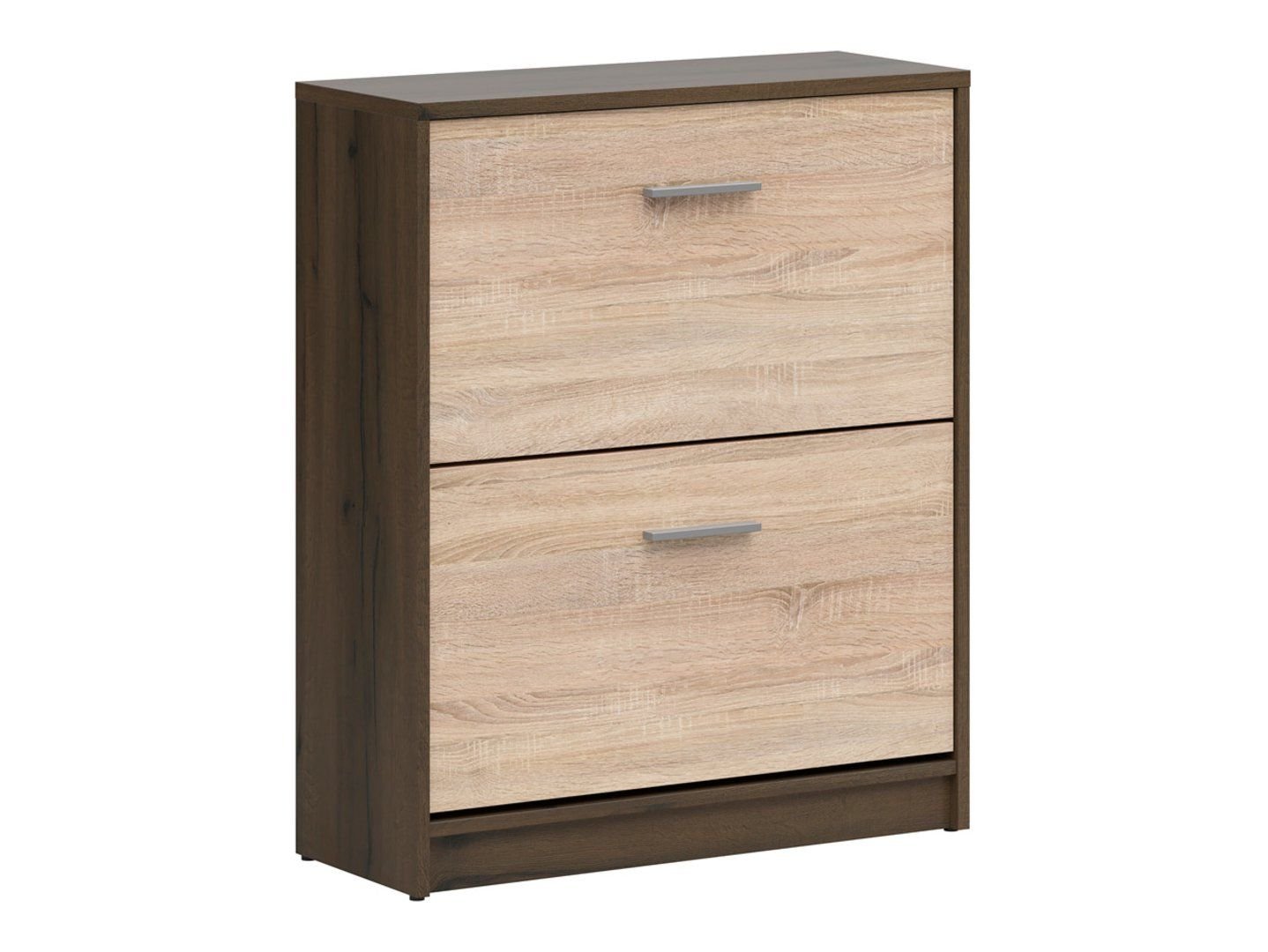 NEPO PLUS shoe cabinet, 70 cm, noble oak/sonoma oak