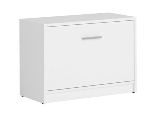 Low shoe cabinet NEPO PLUS 70 cm, white