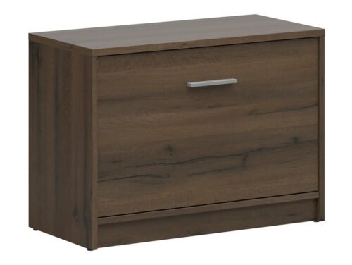 Low shoe cabinet NEPO PLUS 70 cm, noble oak