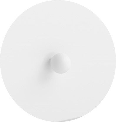 EMI white ADRK bedside table with drawer - Image 4