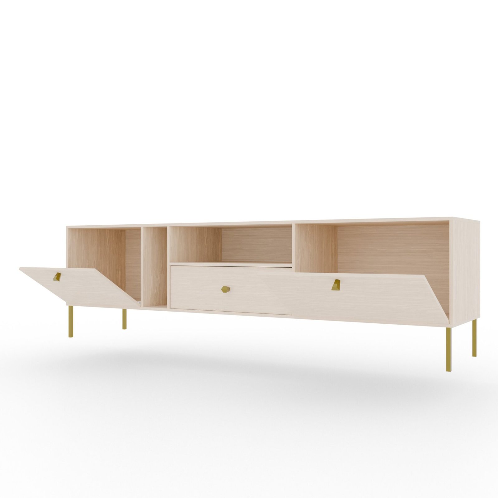 TV cabinet 2D 1S Tili Sand Beige ADRK