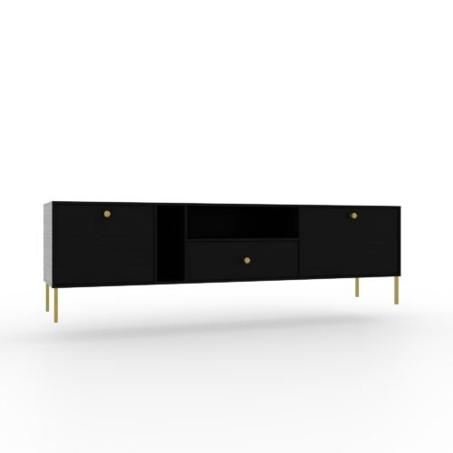 TV cabinet 2D 1S Tili Black ADRK