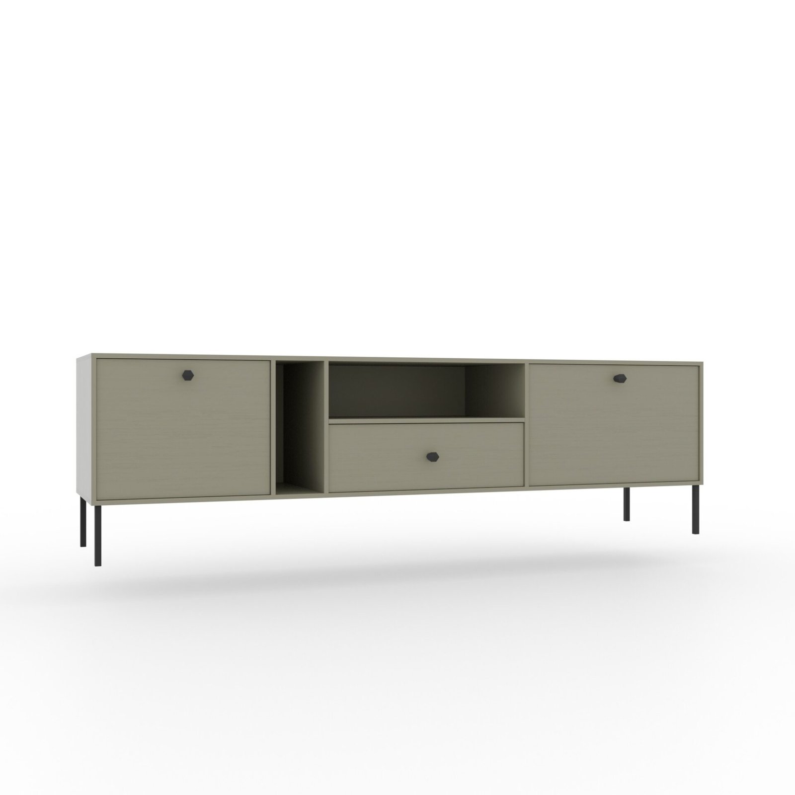 2D TV cabinet 1S Tili Eucalyptus ADRK