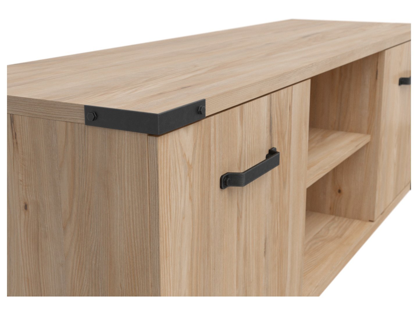 LARA two-door TV cabinet 150 cm Belarusian ash - Image 4