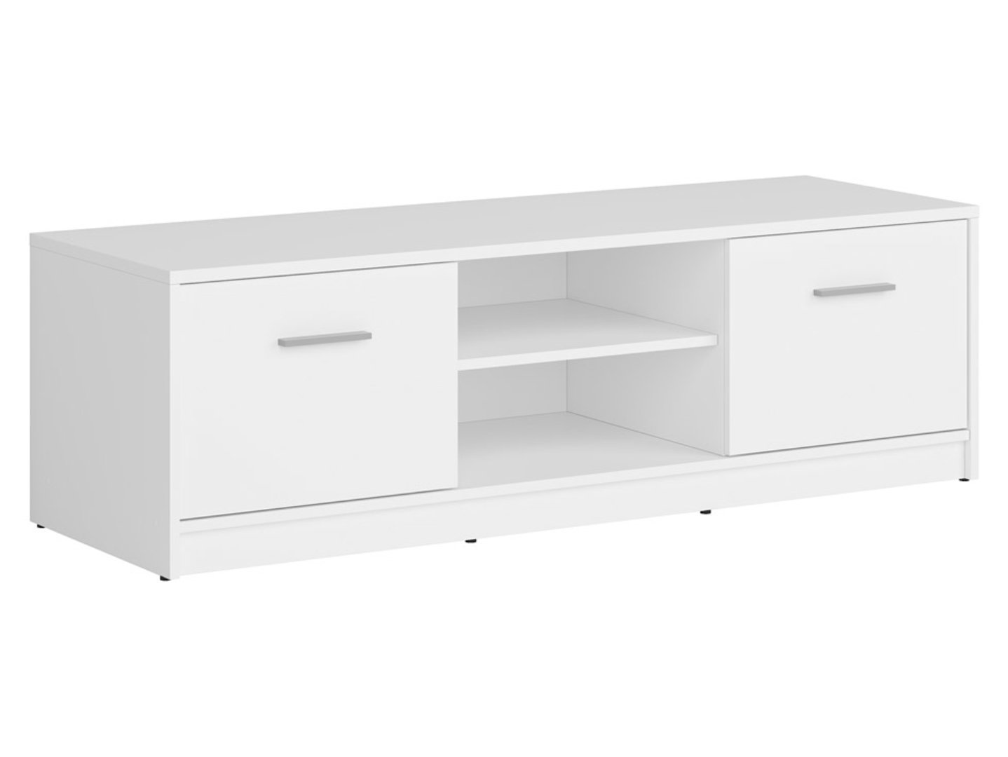 NEPO PLUS two-door TV cabinet, 138.5 cm, white
