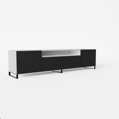 NOEMI TV stand black/white ADRK