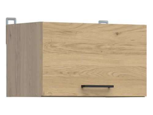 Wall cabinet with hood, 50×30 cm, JUNONA LINE, oak color, Bernstein imitation/oak color