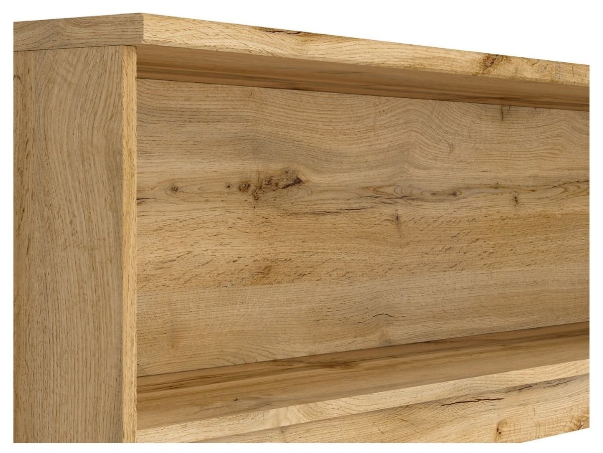 NUIS open wall cabinet 135 cm oak - Image 3