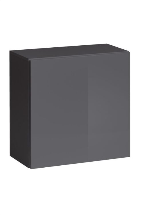 SWITCH 3 wall cabinet graphite color ASM