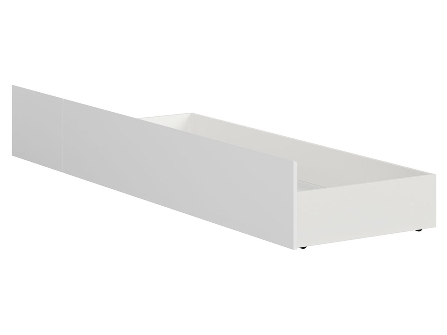 Bed drawer 120 KASPIAN white/matt white - Image 2