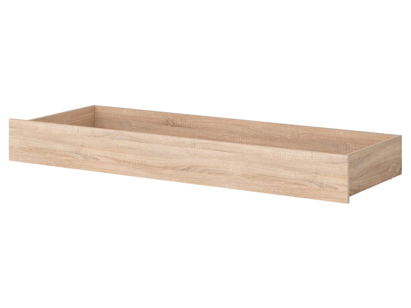 Drawer for bed 90 and 120 cm NEPO PLUS 58.5 cm Sonoma oak color - Image 3