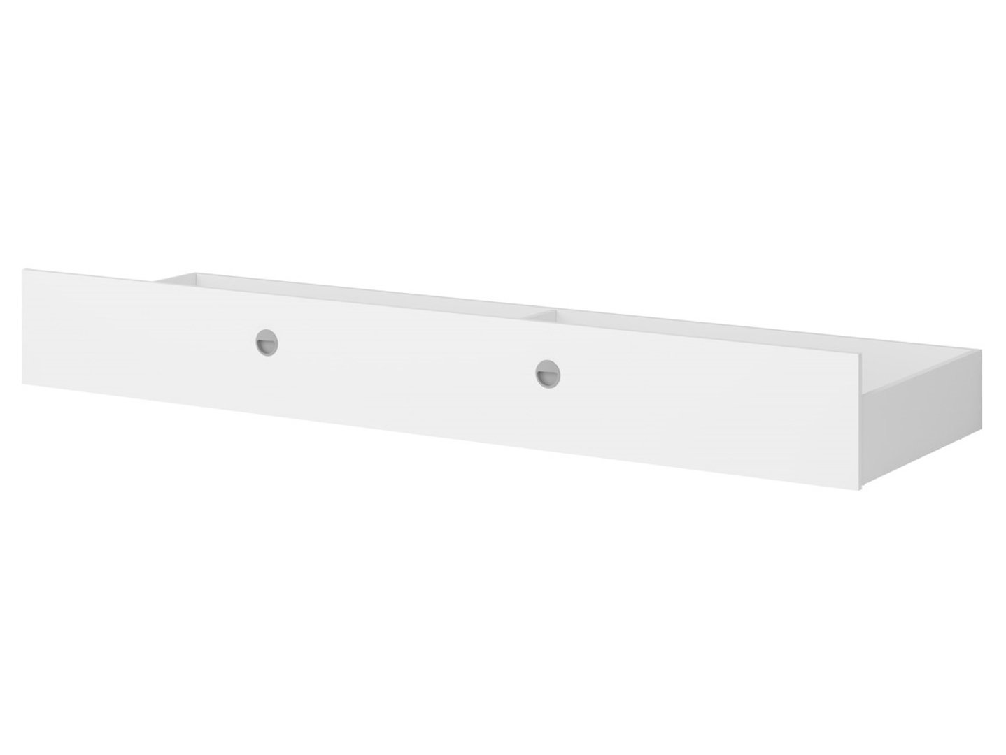 Drawer for bed 90 and 120 cm NEPO PLUS 61.5 cm white - Image 3
