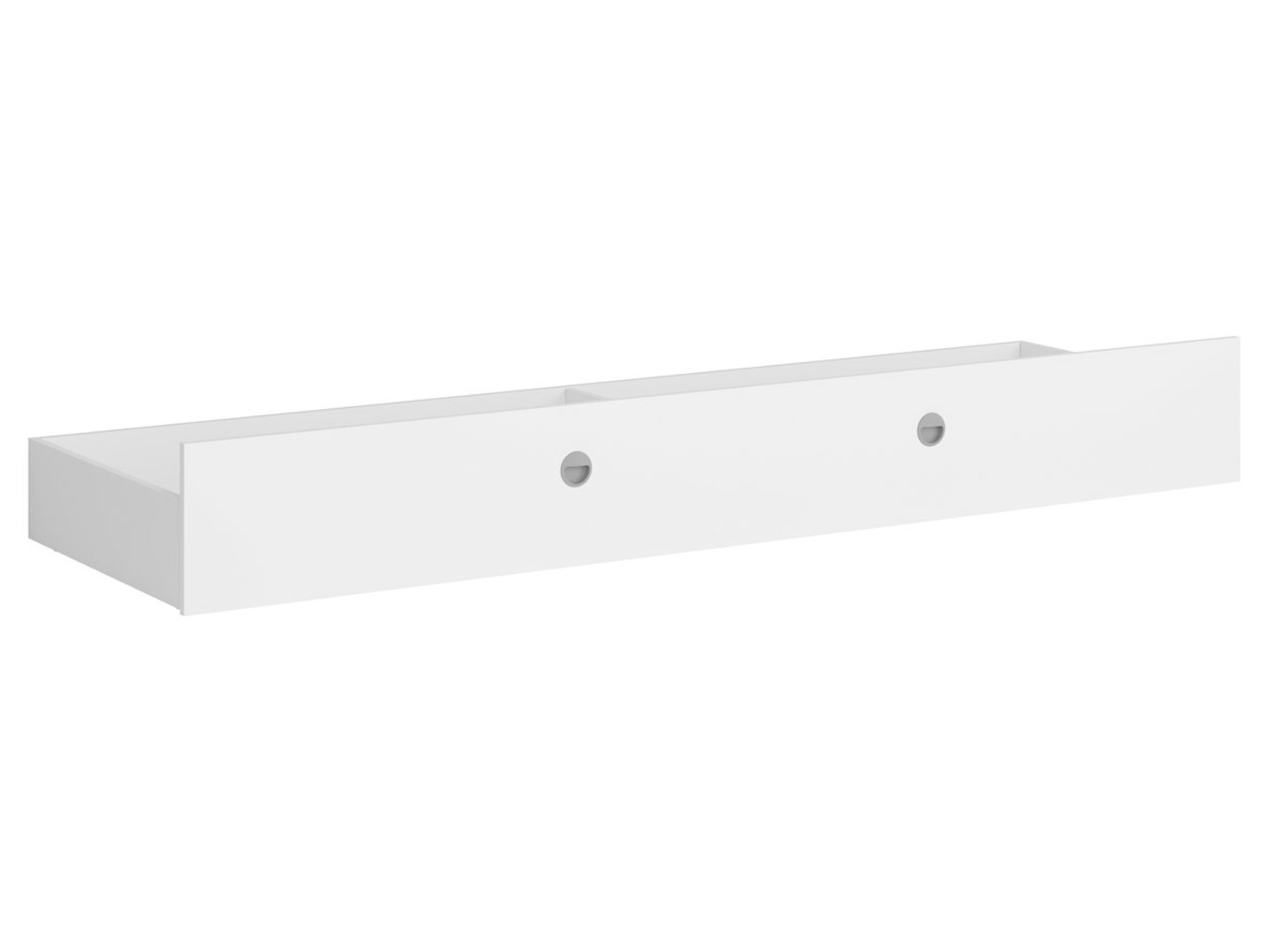 Drawer for bed 90 and 120 cm NEPO PLUS 61.5 cm white